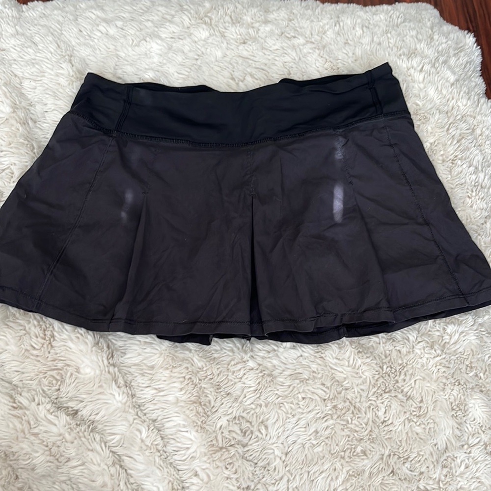 Black Lululemon skirt